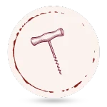 delinostrum wine corkscrew icon